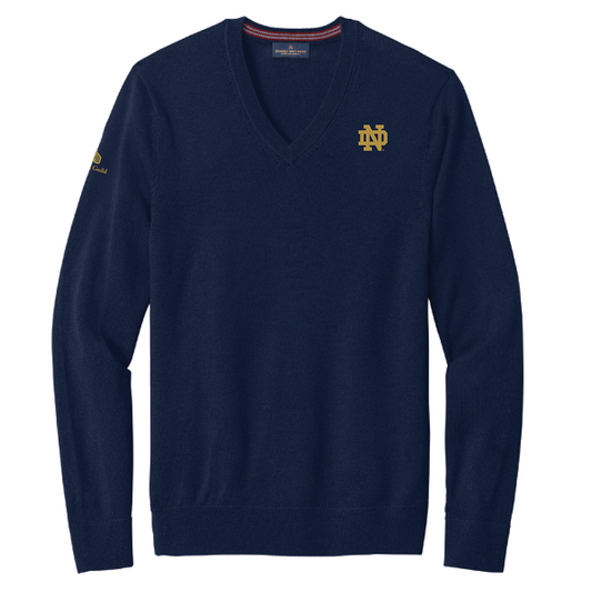 Brooks Brothers Washable Merino V-Neck Sweater