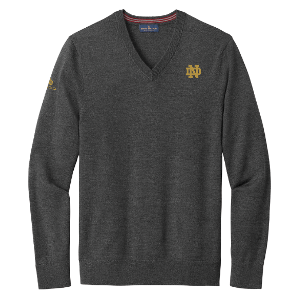 Brooks Brothers Washable Merino V-Neck Sweater